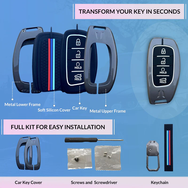 Neodrift 'KeyShield' Key Cover for Hyundai Alcazar